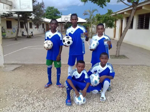 Une partie de l'équipe Centre Nathanaël